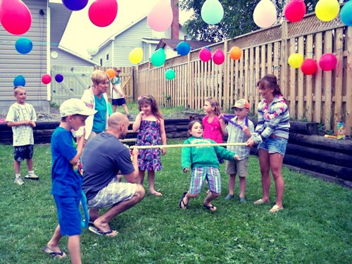 Fun Outdoor Birthday Party Games for Kids -Backyard Ideas